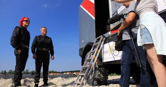 Baran, Wiśniewski & Żyła przed Dakarem 2013
